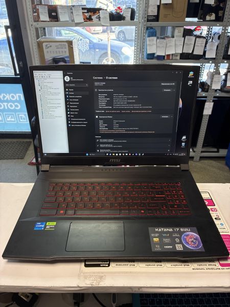 Купить MSI Katana GF76 B12UCR-821XRU в Новосибирск за 47000 руб.