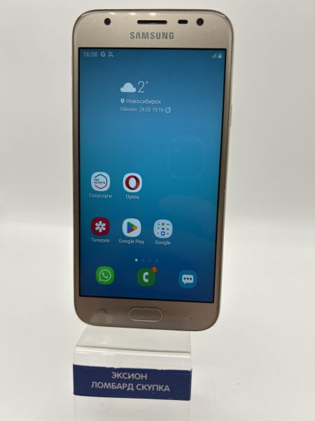 Купить Samsung Galaxy J3 2017 (J330F) Duos в Новосибирск за 1600 руб.