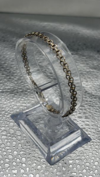 серебряный браслет Браслет серебро 925 4,52g, вес изделия 4.62g, длина 17 см в Иркутск