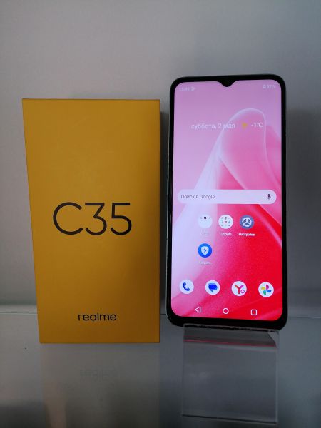 сотовый телефон Realme C35 4/64GB (RMX3511) Duos в Новосибирск