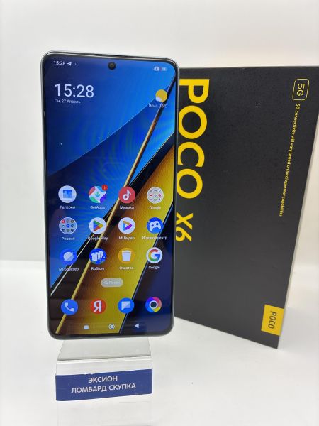 сотовый телефон POCO X6 5G 12/256GB (23122PCD1G) Duos в Новосибирск