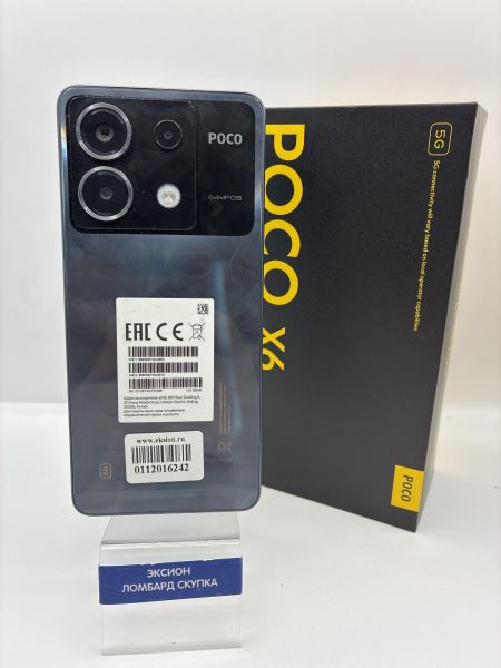 сотовый телефон POCO X6 5G 12/256GB (23122PCD1G) Duos в Новосибирск
