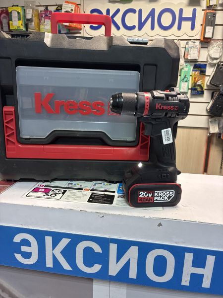 шуруповёрт аккумуляторный KRESS KUA71 с СЗУ в Новосибирск