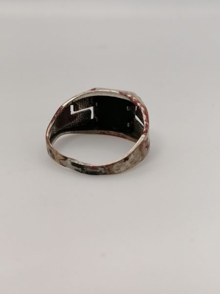 серебряное кольцо Кольцо серебро 925 2,06g, вес изделия 4.28g, размер 21 в Новосибирск