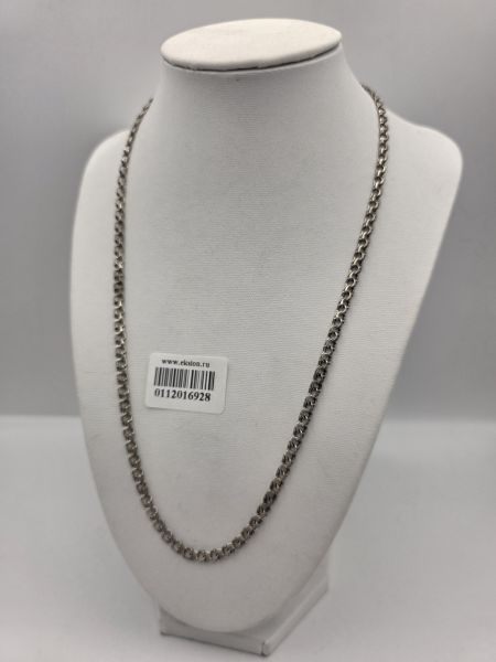 серебряная цепь Цепь серебро 925 10,56g, вес изделия 10.66g, длина 53 см в Новосибирск