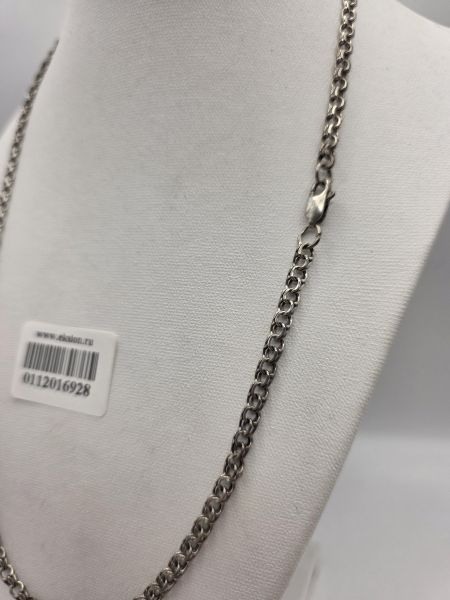 серебряная цепь Цепь серебро 925 10,56g, вес изделия 10.66g, длина 53 см в Новосибирск