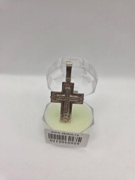 серебряный крест Крест серебро 925 5,49g, вес изделия 5.49g в Новосибирск