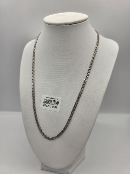 серебряная цепь Цепь серебро 925 9,47g, вес изделия 9.57g, длина 52 см в Новосибирск