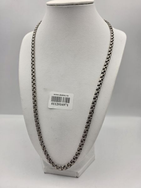 серебряная цепь Цепь серебро 925 25,72g, вес изделия 25.82g, длина 60 см в Новосибирск
