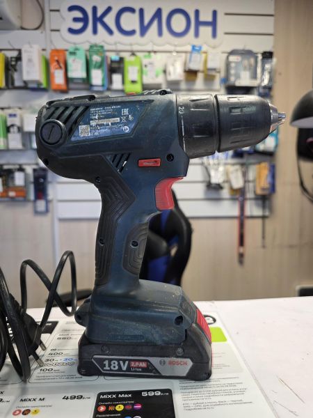 шуруповёрт аккумуляторный Bosch GSR 180-LI (1900 об/мин) с СЗУ в Новосибирск