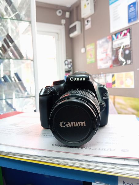 Купить Canon EOS 1100D (DS126291) Kit с СЗУ в Иркутск за 6000 руб.