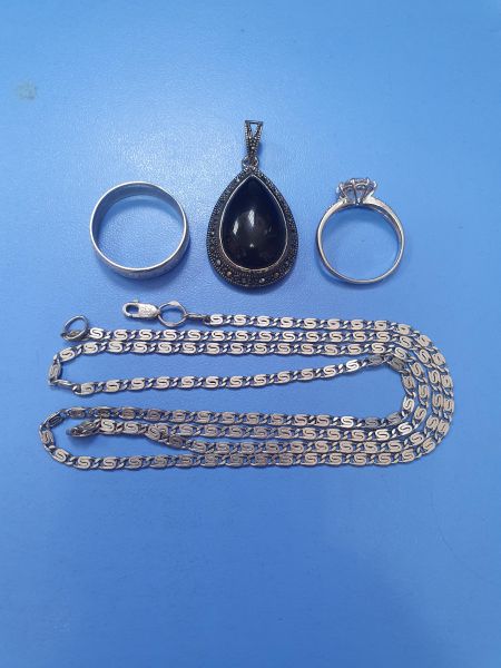 Купить Лом серебро 925 18,67g, вес изделия 19.22g в Иркутск за 1300 руб.