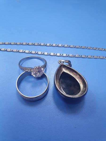 Купить Лом серебро 925 18,67g, вес изделия 19.22g в Иркутск за 1300 руб.