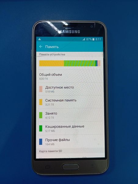Купить Samsung Galaxy J3 2016 (J320F) Duos в Иркутск за 1200 руб.