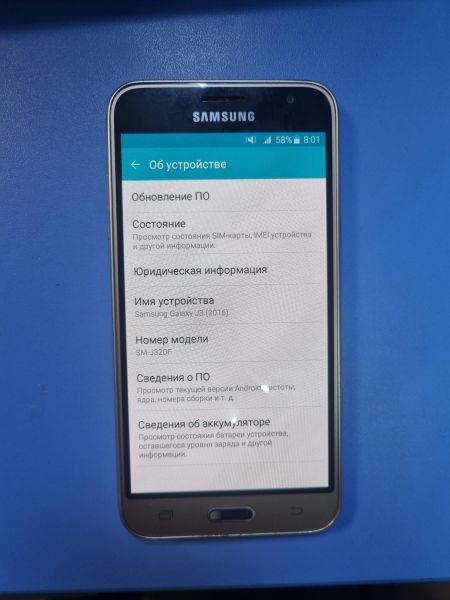 Купить Samsung Galaxy J3 2016 (J320F) Duos в Иркутск за 800 руб.