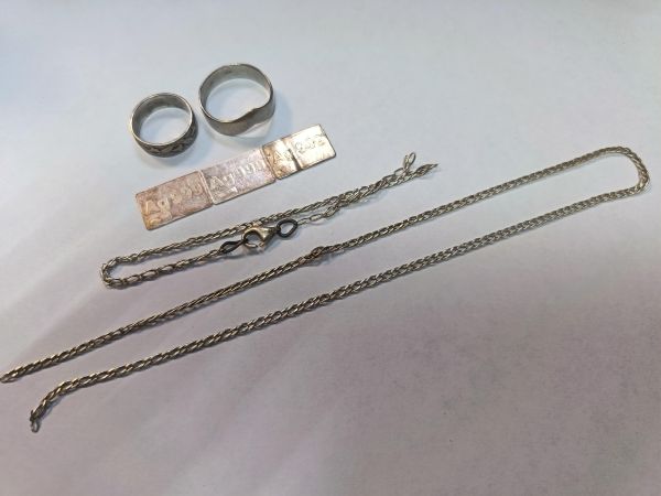 Купить Лом или горсть серебро 925 13,91g, вес изделия 13.91g в Иркутск за 900 руб.