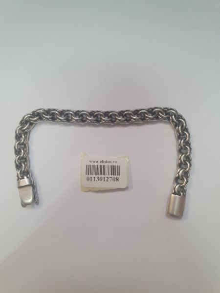 Купить Браслет серебро 925 36,70g, вес изделия 36.7g, длина 23 см в Иркутск за 6600 руб.