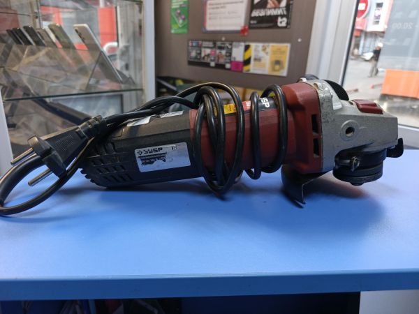 шлифмашина угловая сетевая ЗУБР УШМ-125-1105 ЭТ в Иркутск