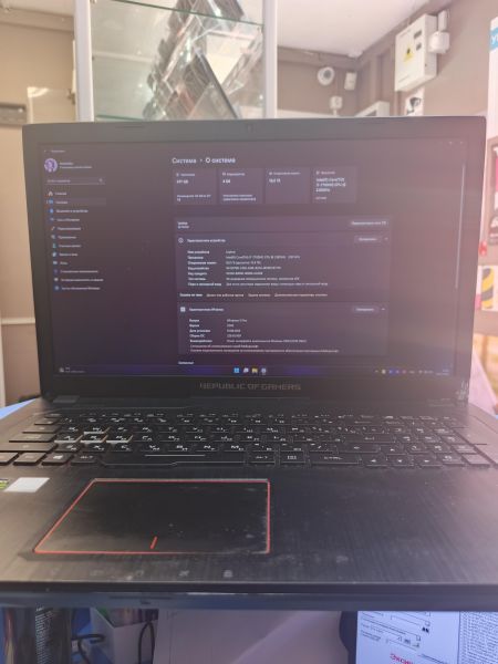 ноутбук ASUS ROG GL753VD-GC041T (16GB RAM, SSD 256 GB + SSD 256 GB) в Иркутск