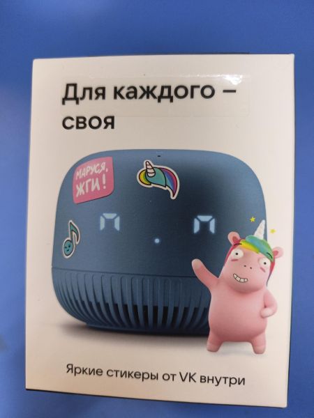 умная колонка VK Капсула Нео (VKSP11BK/BL/GR/YL/OR) с СЗУ в Иркутск