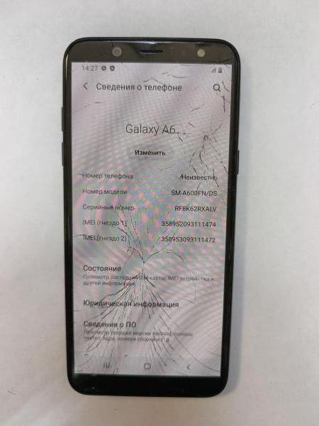 сотовый телефон Samsung Galaxy A6 2018 3/32GB (A600FN) Duos в Иркутск