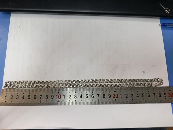 серебряная цепь Цепь серебро 925 26,76g, вес изделия 26.78g, длина 56 см в Иркутск