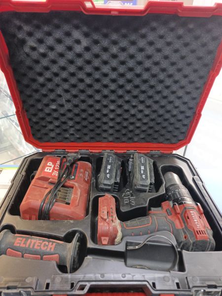 шуруповёрт аккумуляторный ELITECH ДА 20УБЛ2 с СЗУ в Иркутск