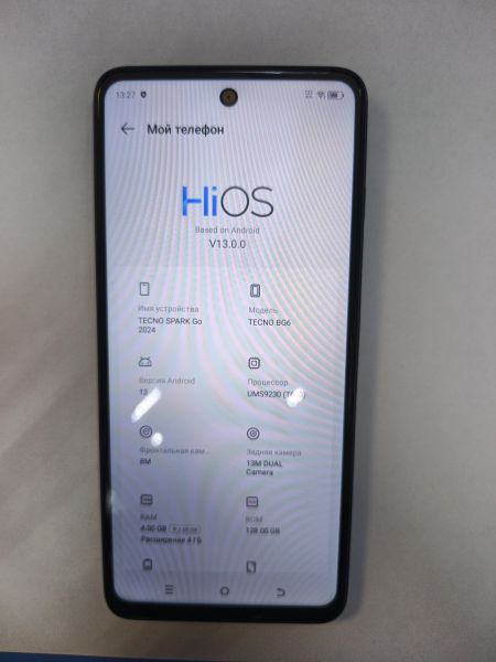 сотовый телефон TECNO Spark Go 2024 4/128GB (BG6) Duos в Иркутск