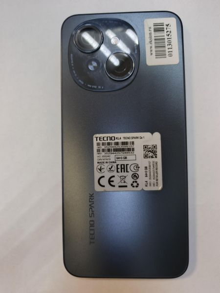 сотовый телефон TECNO Spark Go 1 3/64GB (KL4) Duos в Иркутск
