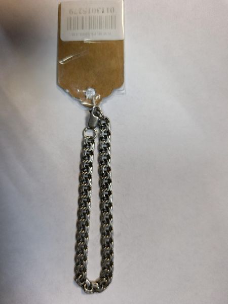 серебряный браслет Браслет серебро 925 8,11g, вес изделия 8.13g, длина 17 см, 00 нет камней в Иркутск