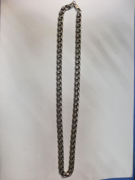 серебряная цепь Цепь серебро 925 45,80g, вес изделия 45.84g, длина 55 см, нет камней в Иркутск