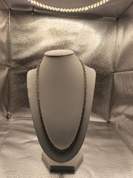 серебряная цепь Цепь серебро 925 49,18g, вес изделия 49.21g, длина 50 см, нет камней в Иркутск