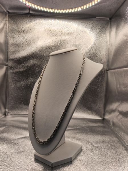 серебряная цепь Цепь серебро 925 49,18g, вес изделия 49.21g, длина 50 см, нет камней в Иркутск