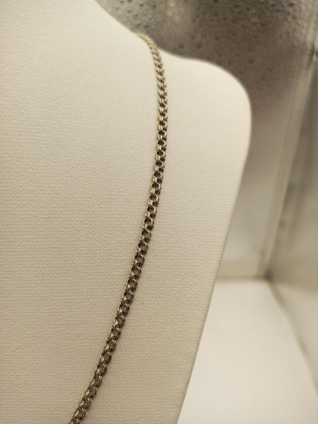 Купить Цепь серебро 925 5,60g, вес изделия 5.6g, длина 50 см в Иркутск за 500 руб.