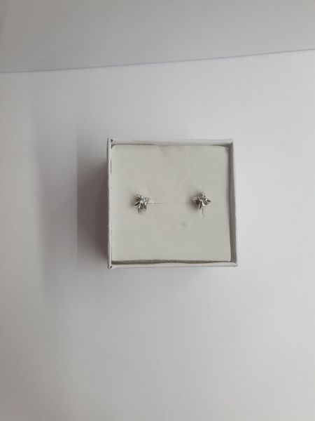 Купить Серьги золото 585 2,08g, вес изделия 2.2g в Иркутск за 12400 руб.