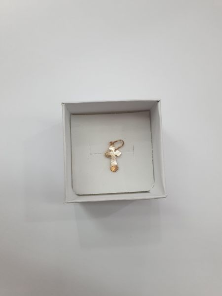 Купить Крест золото 585 0,60g, вес изделия 0.6g в Иркутск за 3800 руб.
