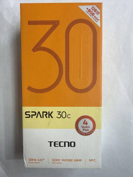 Купить TECNO Spark 30C 4/128GB (KL5n) Duos в Иркутск за 5200 руб.