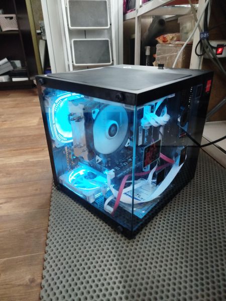 системный блок Сборка Ryzen 7 2700, GTX 1650, RAM 16GB, HDD 500GB + HDD 500GB + SSD 256GB в Иркутск