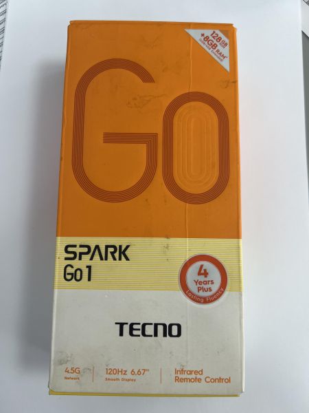 сотовый телефон TECNO Spark Go 1 4/128GB (KL4) Duos в Иркутск