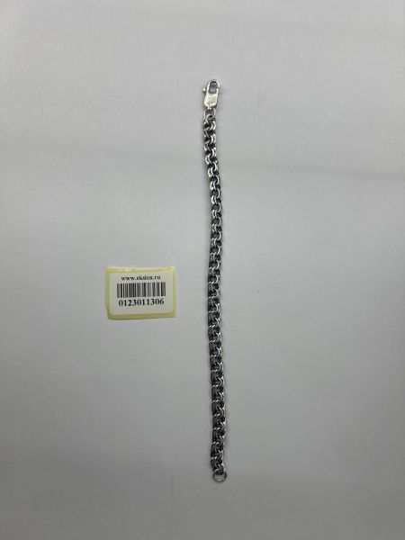 серебряный браслет Браслет серебро 925 11,99g, вес изделия 12g, длина 21 см в Иркутск