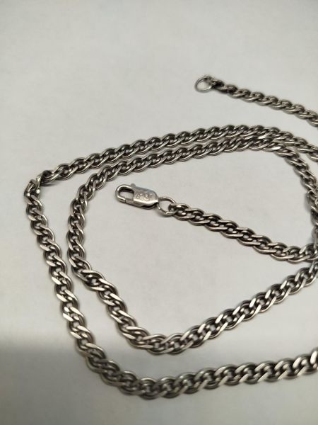 серебряная цепь Цепь серебро 925 12,06g, вес изделия 12.07g, длина 58 см в Иркутск