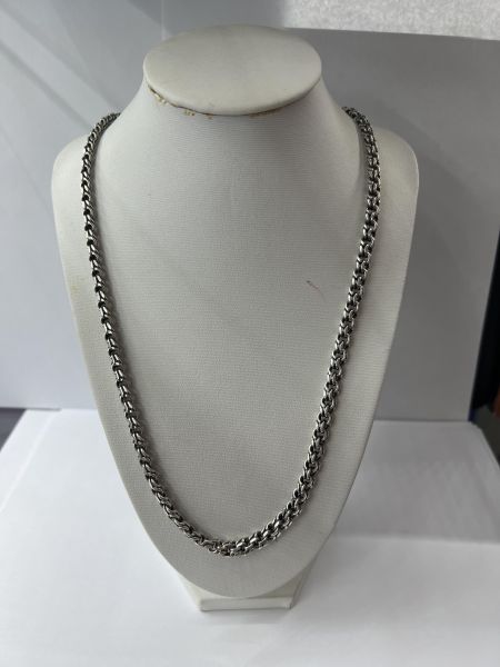 серебряная цепь Цепь серебро 925 59,83g, вес изделия 60.83g, длина 70 см в Иркутск