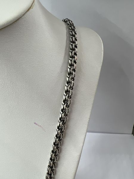 серебряная цепь Цепь серебро 925 59,83g, вес изделия 60.83g, длина 70 см в Иркутск