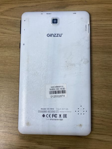 Купить Ginzzu GT-7010 (без SIM) в Иркутск за 399 руб.