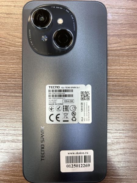 Купить TECNO Spark Go 1 4/128GB (KL4) Duos в Иркутск за 5649 руб.