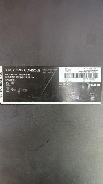 Купить Microsoft Xbox One 500GB (1540) в Иркутск за 6900 руб.