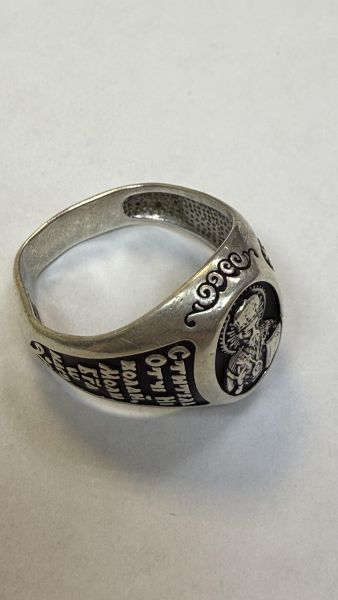 Купить Кольцо серебро 925 5,28g, вес изделия 5.28g, размер 19 в Иркутск за 650 руб.