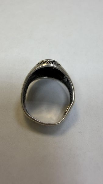 Купить Кольцо серебро 925 5,28g, вес изделия 5.28g, размер 19 в Иркутск за 650 руб.