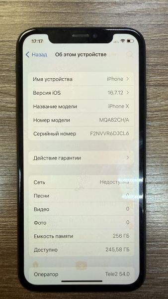 Купить Apple iPhone X 256GB в Иркутск за 6800 руб.