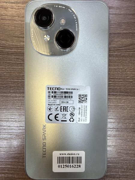 Купить TECNO Spark Go 1 4/128GB (KL4) Duos в Иркутск за 5000 руб.
